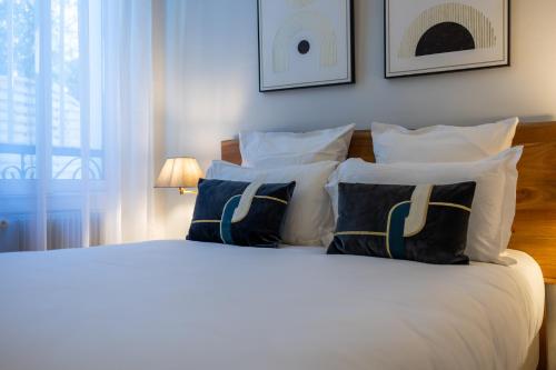 Hotel Albert 1erにあるベッド