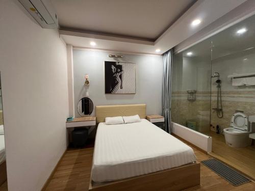 Koupelna v ubytování Cát Tiên Motel