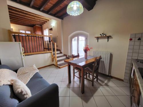 Ruang duduk di Residence Antico Borgo