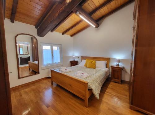 Katil atau katil-katil dalam bilik di Residence Antico Borgo
