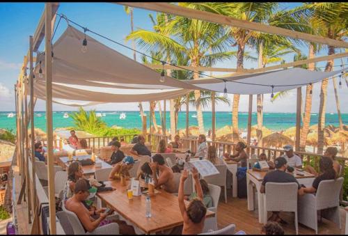 Restaurace v ubytování Punta Cana Pool Sol Caribe