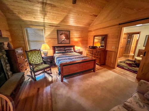 Edelweiss Cabinにあるベッド