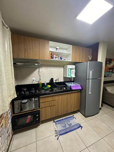 Küche/Küchenzeile in der Unterkunft Solar pipa duplex lua cheia