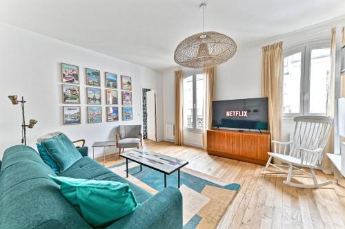 Sublime 2P à 15 min du centre de Paris.