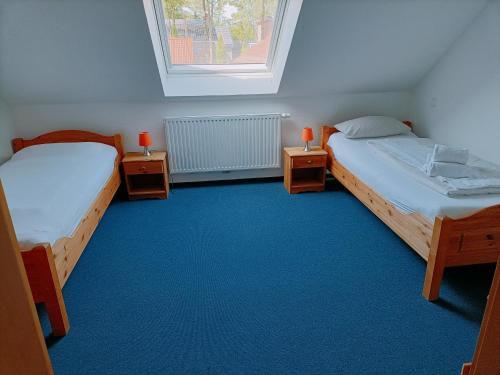 Кровать или кровати в номере Apartments
