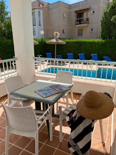 Villa Alexia Apartments Sol 1st Floor Stairs 1BR Pool view 9 min to Sea 5min to Town AT1833