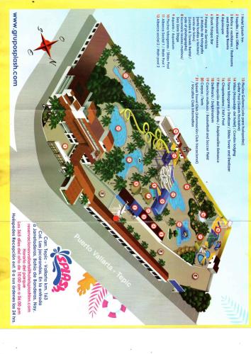 Miami Innの見取り図または間取り図