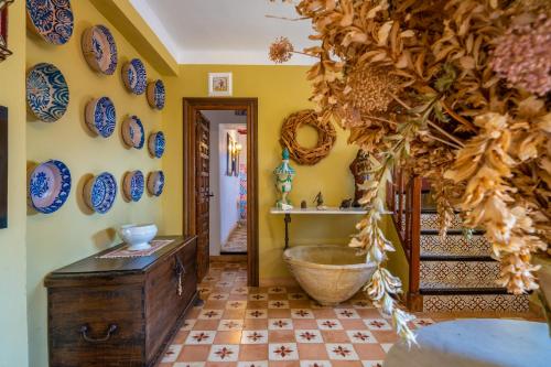 Koupelna v ubytování XPCE Casería San José