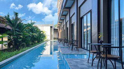 Bazén v ubytování Pacific Hotel & Spa nebo v jeho okolí