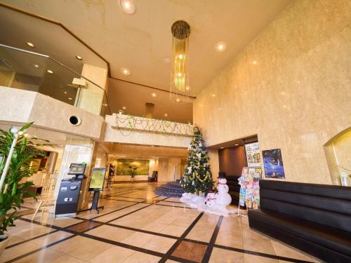 Vstupní hala nebo recepce v ubytování Minakuchi Century Hotel