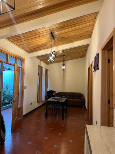 Posezení v ubytování Casa Atitlan I