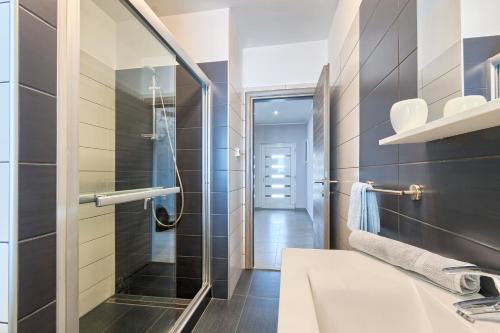 Kúpeľňa v ubytovaní Villa Karli