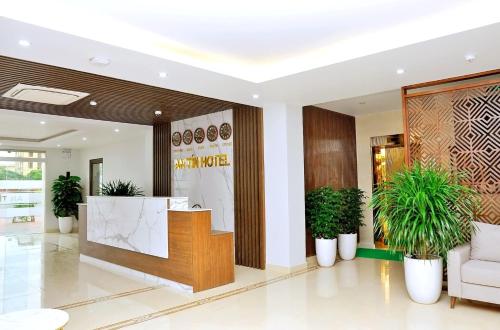 Vstupní hala nebo recepce v ubytování An Tín Hotel