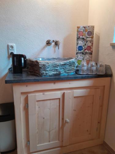 Una cocina o zona de cocina en Gästehaus Zunterer