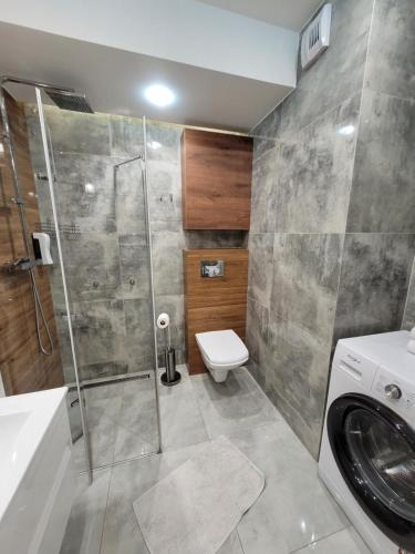 Kúpeľňa v ubytovaní Parkcity Bogucice Karoliny