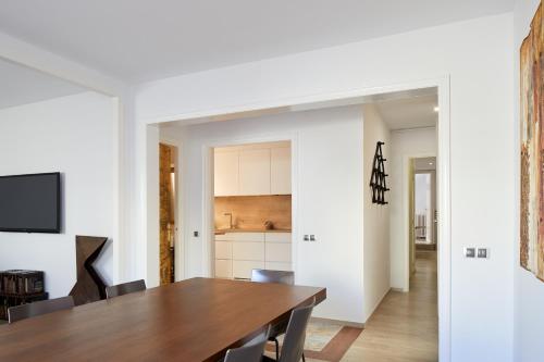 Η κουζίνα ή μικρή κουζίνα στο Quartprimera Apartments