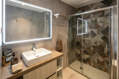 Koupelna v ubytování Apartment Mar a Vista