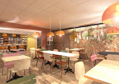 ibis Styles Guéretにあるレストランまたは飲食店