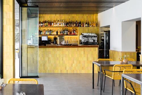 Lounge nebo bar v ubytování Hostal La Cigüeña