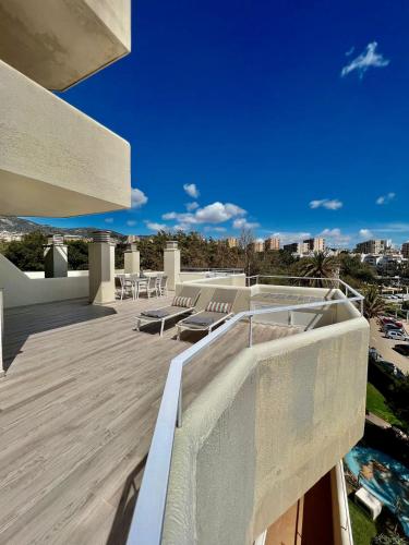 Luxury Condo Sea View Large Terrace BenalBeach