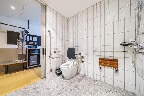 Koupelna v ubytování Take Hotel Seoul Gwangmyeong