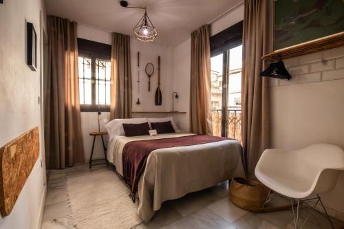 Ένα ή περισσότερα κρεβάτια σε δωμάτιο στο Rooms Vita