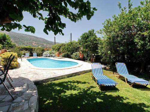 Gambar di galeri bagi Villa Ovgoro, Provarma, pool, seaview balcony di Próvarma