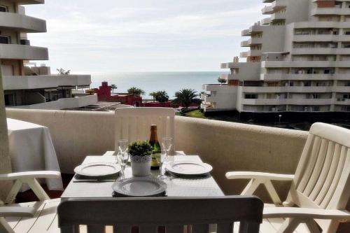 Benalbeach Apartment with Side Sea Views