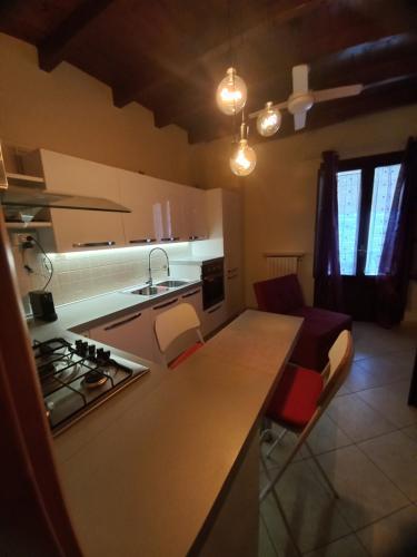 Η κουζίνα ή μικρή κουζίνα στο Trulli&CaseFichi