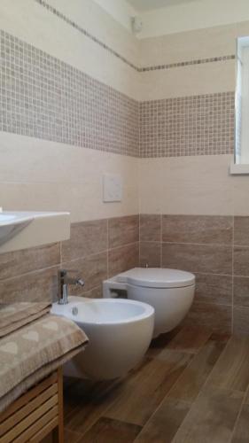Ένα μπάνιο στο Bed and Breakfast Sanmichele