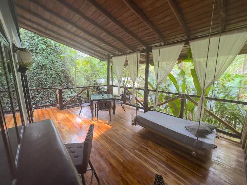 Un balcón o terraza en Canaima Chill House