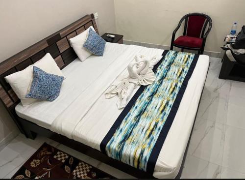 Postel nebo postele na pokoji v ubytování A PALACE