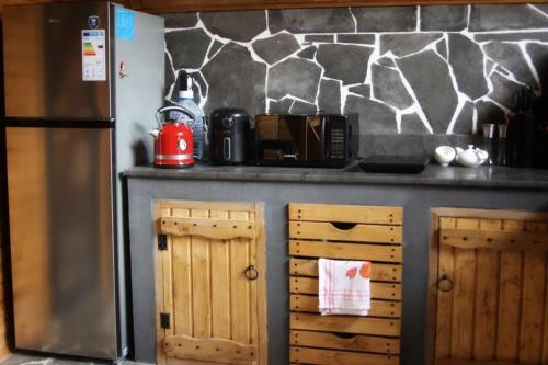 Kuchyň nebo kuchyňský kout v ubytování Katskhi Cottage, Your Cozy Stay
