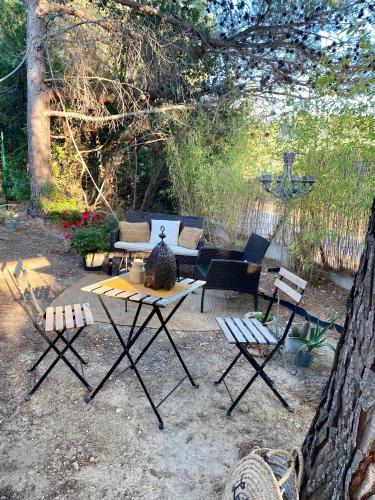 Κήπος έξω από το Chambres et tables d'hôtes , spa et séjour bien être , Le Clos de la Chèvre Sud