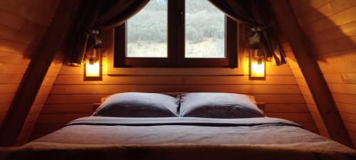Krevet ili kreveti u jedinici u objektu Eco resort Komarnica