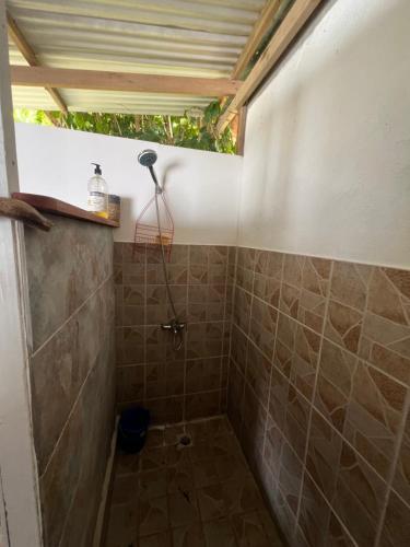 Ein Badezimmer in der Unterkunft Fare Tetahora
