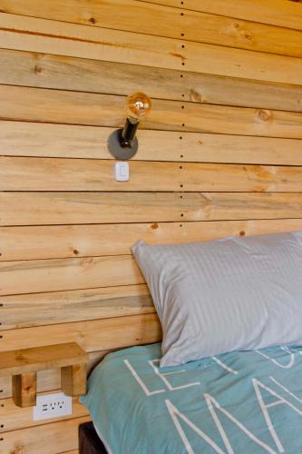 Glamping Jardínにあるベッド