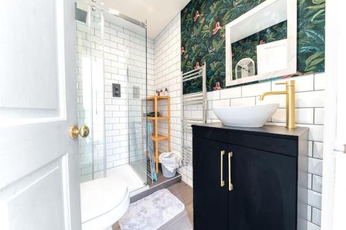 Koupelna v ubytování Charming Cottage, Lake District