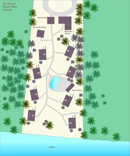 Gambar di galeri bagi Etu Moana Boutique Beach Villas - Adults Only di Arutanga