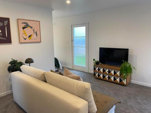 TV a/nebo společenská místnost v ubytování Rural Retreat