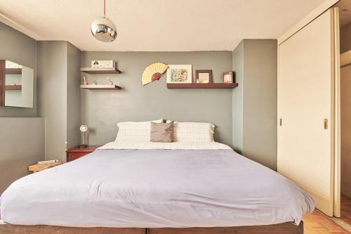 Postel nebo postele na pokoji v ubytování Ed&Marie Apartamento