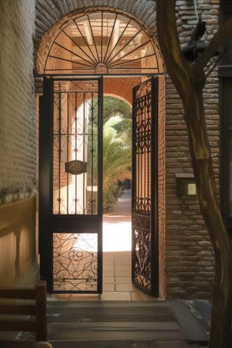 an entrance to a building with an open door at Pasaje Solar in Buenos Aires