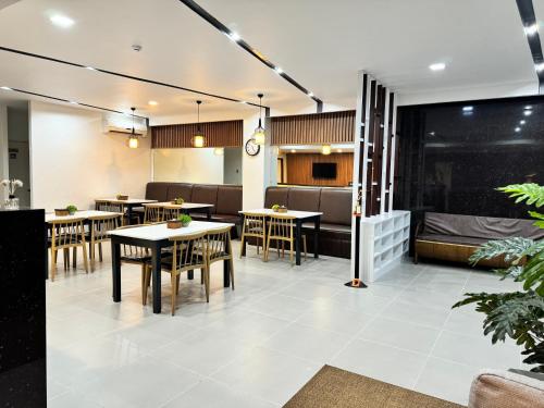Χώρος καθιστικού στο Ariano's Inn