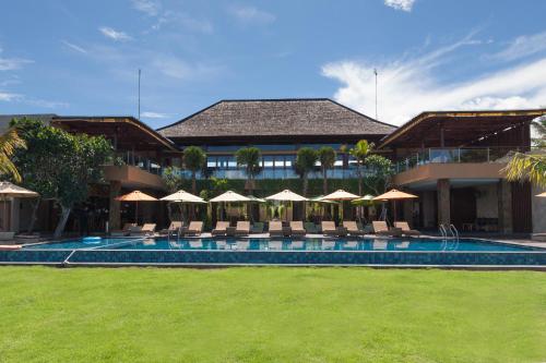 Swimmingpoolen hos eller tæt på d'Nusa Beach Club and Resort