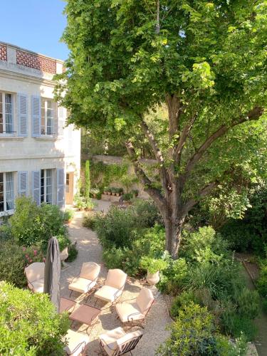 Jardin de l'établissement Le Clos Saluces