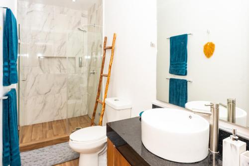 Vannituba majutusasutuses Casa Bonita Playa del Carmen