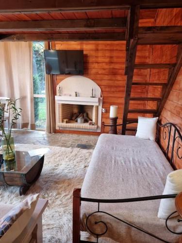 Gallery image of Ξύλινο Chalet Κτήμα Παππά in Levádeia