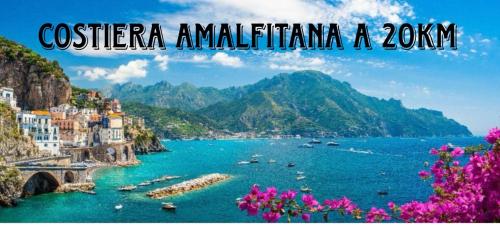 a view of a body of water with mountains at Beb Doan in Castel San Giorgio