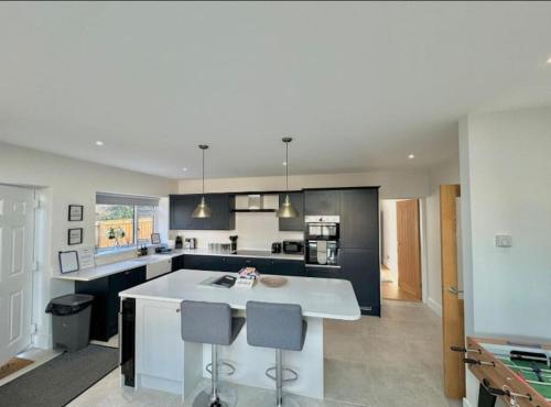 Η κουζίνα ή μικρή κουζίνα στο Stylish apartment near the centre of Harrogate