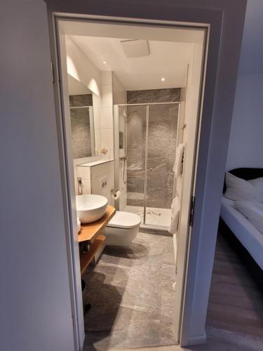 Ένα μπάνιο στο Gästehaus Alpenkranz